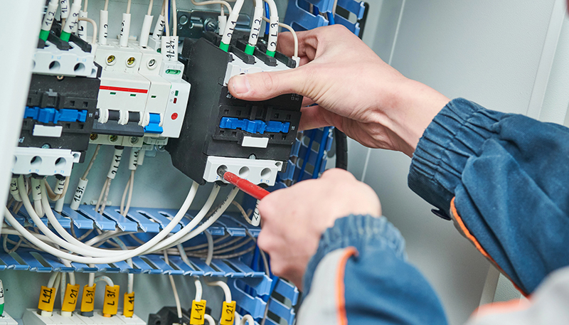 Residential Electrician 6 Brightline Electric: expert circuit breaker panel installation and repair